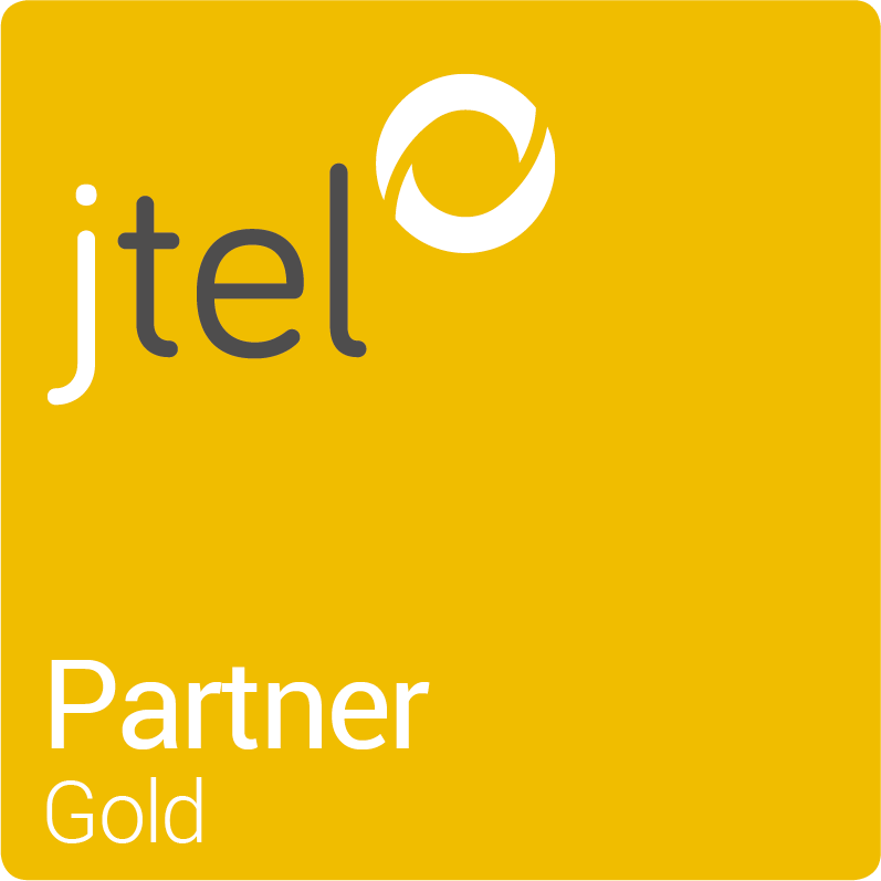 jtel Gold Partner logo